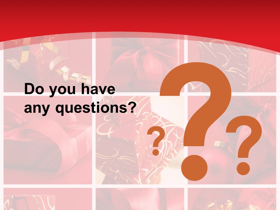 Collection Ribbon Valentine PowerPoint Template