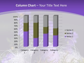 Dyed Country House Style Floral PowerPoint Template