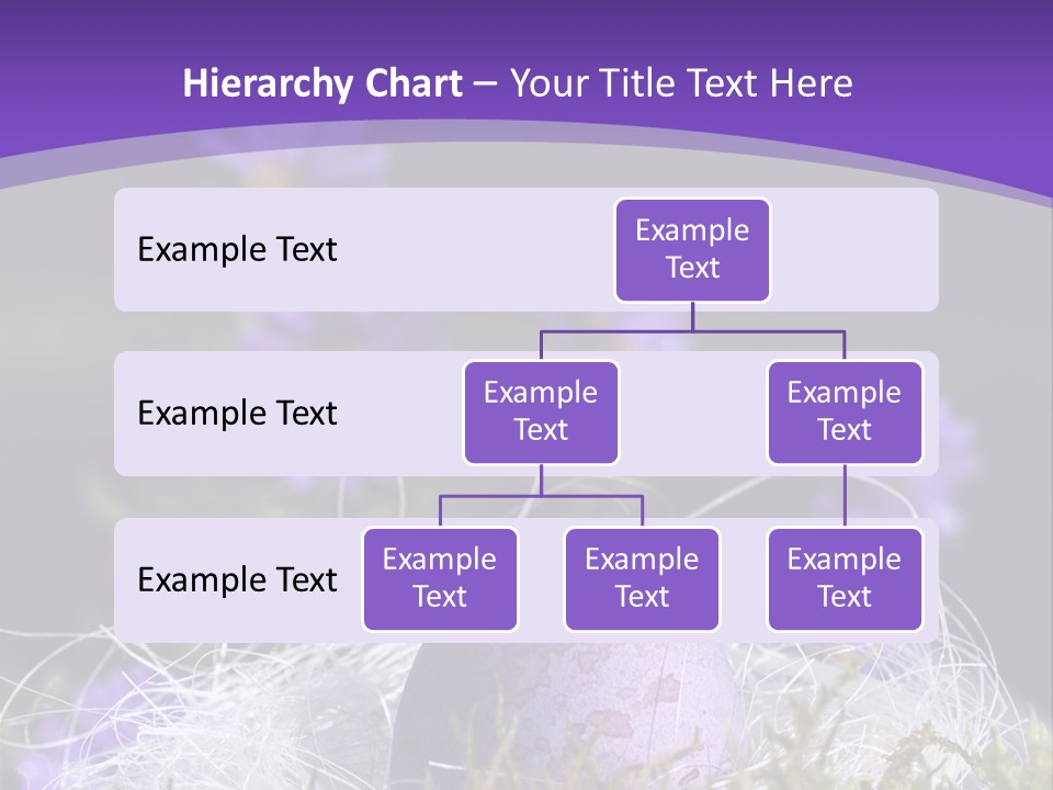 Dyed Country House Style Floral PowerPoint Template