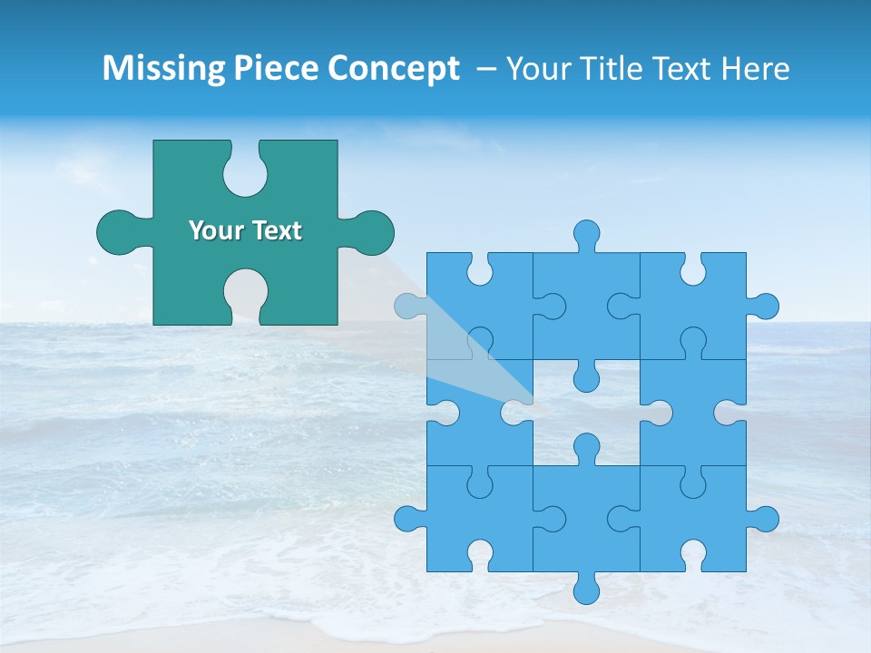 Travel Colorful Sea PowerPoint Template