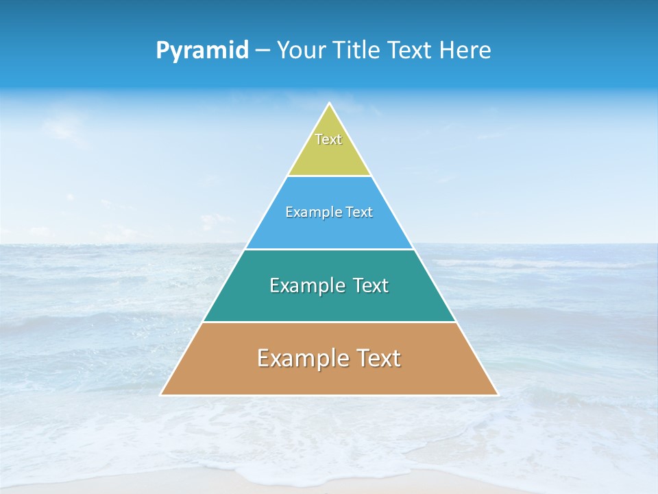 Travel Colorful Sea PowerPoint Template