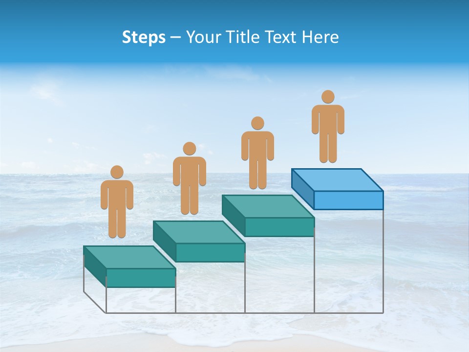 Travel Colorful Sea PowerPoint Template