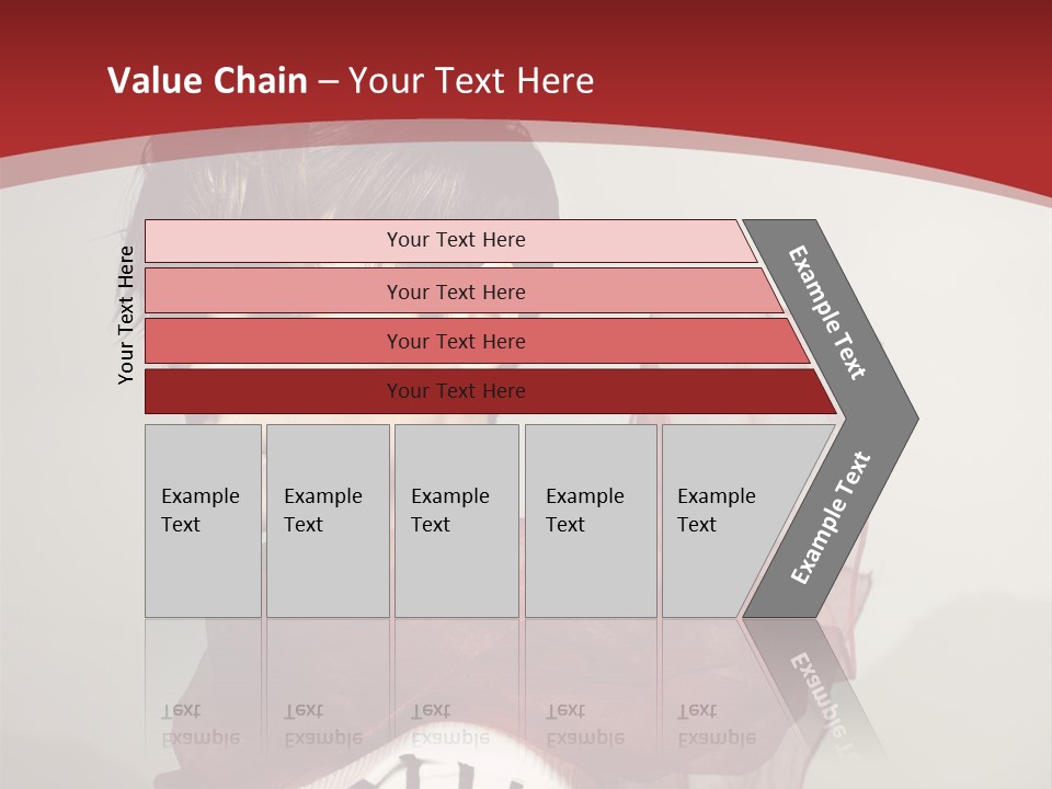 Short Hairstyles Brunette PowerPoint Template