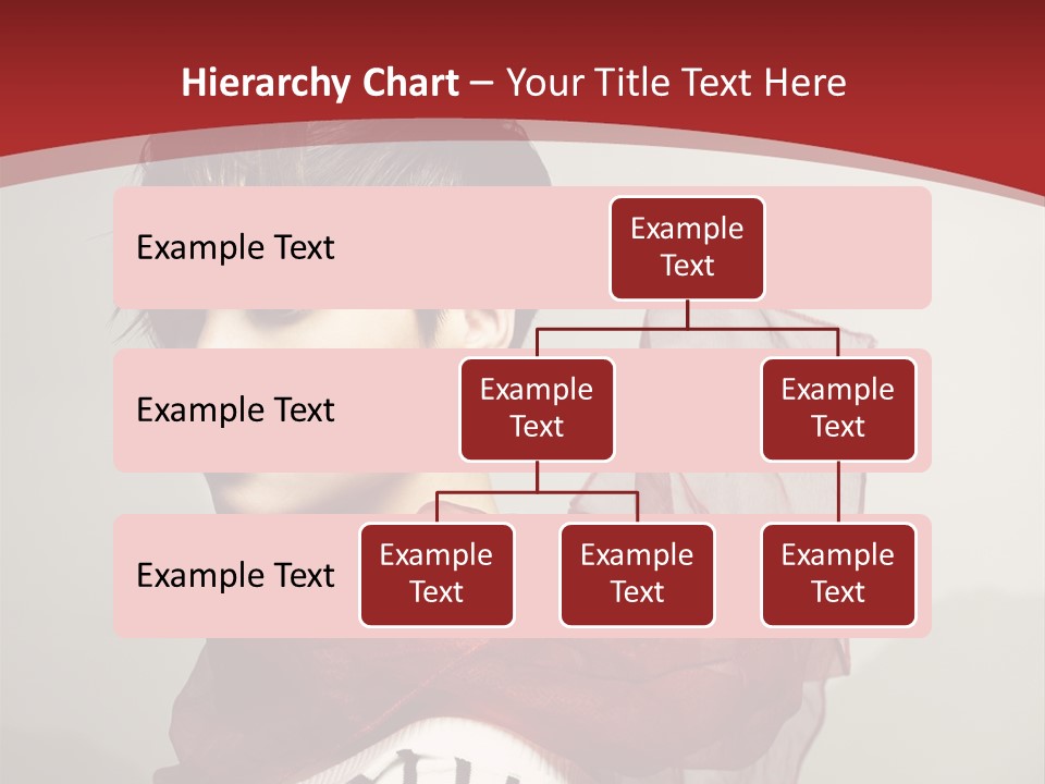 Short Hairstyles Brunette PowerPoint Template