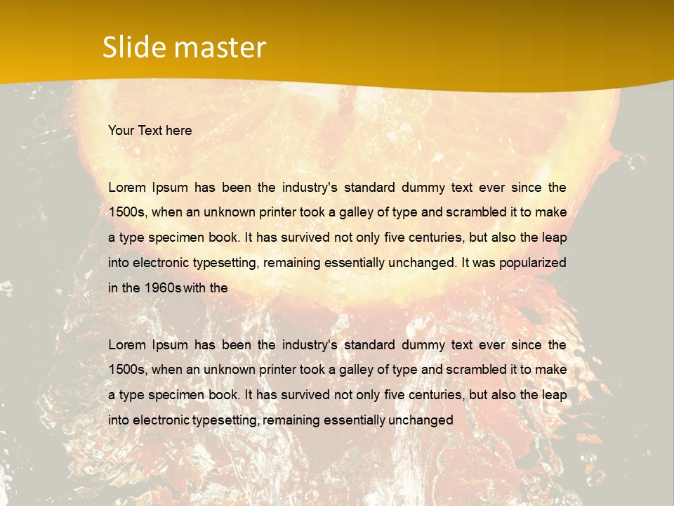 Envelopamento De Geladeira PowerPoint Template