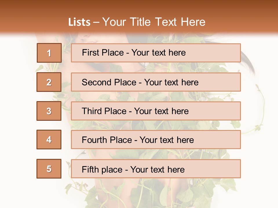 Ivy Woman PowerPoint Template