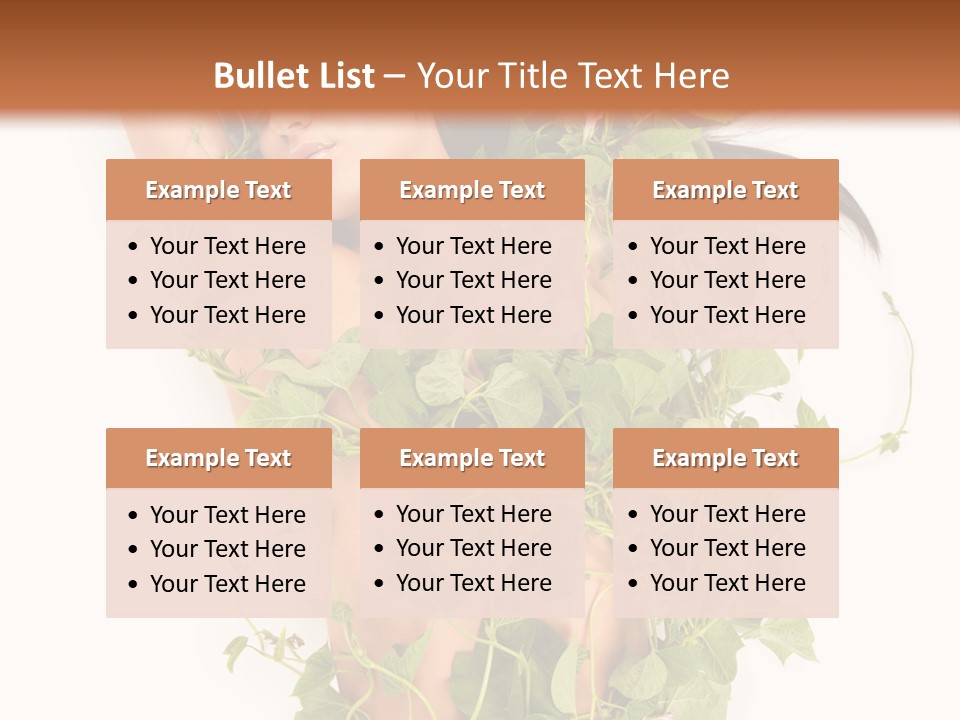 Ivy Woman PowerPoint Template