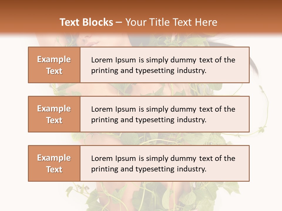 Ivy Woman PowerPoint Template