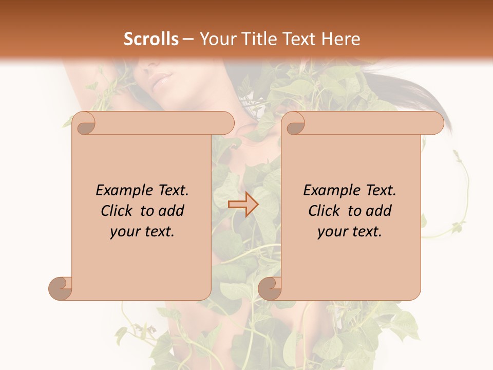 Ivy Woman PowerPoint Template