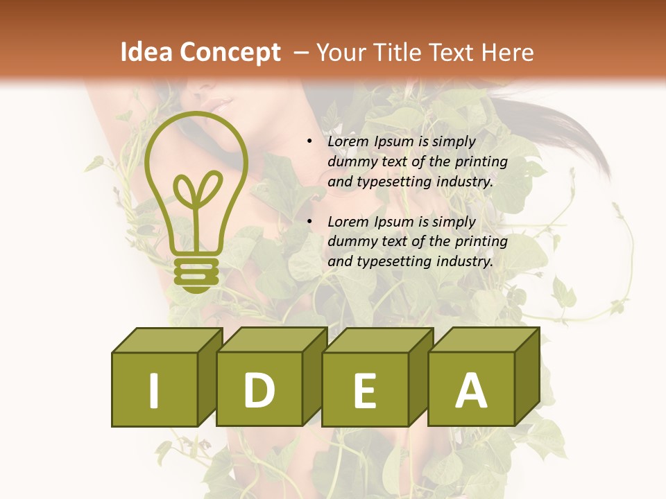 Ivy Woman PowerPoint Template