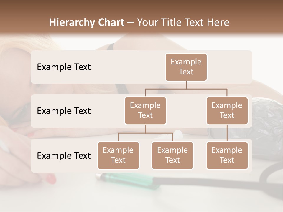 Drug Addict Woman PowerPoint Template