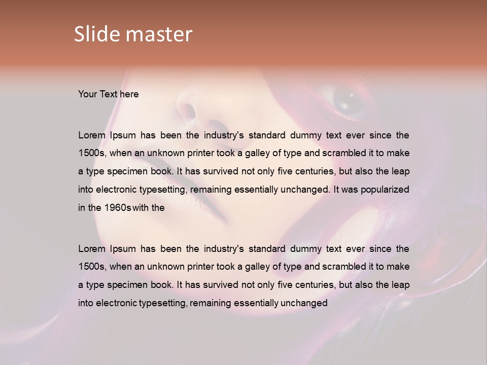 Artistic Art Texture PowerPoint Template