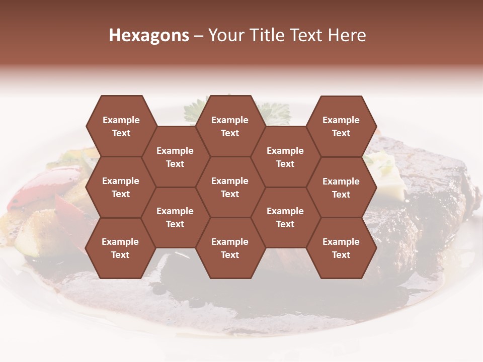 Steak On A Plate PowerPoint Template