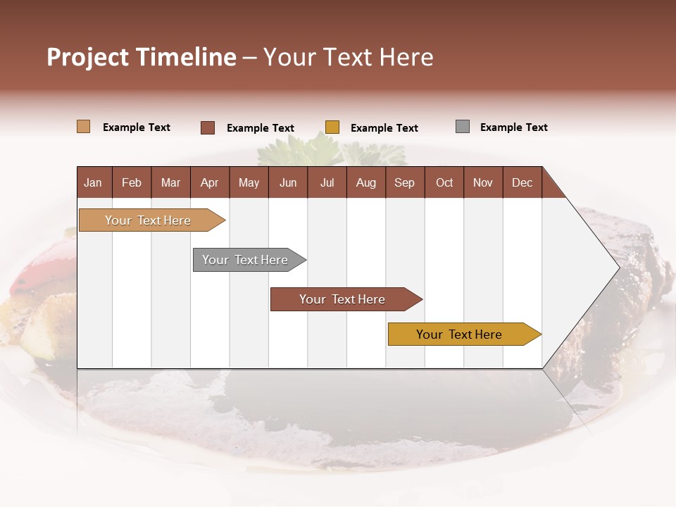 Steak On A Plate PowerPoint Template