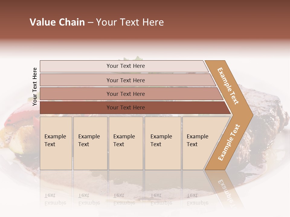 Steak On A Plate PowerPoint Template