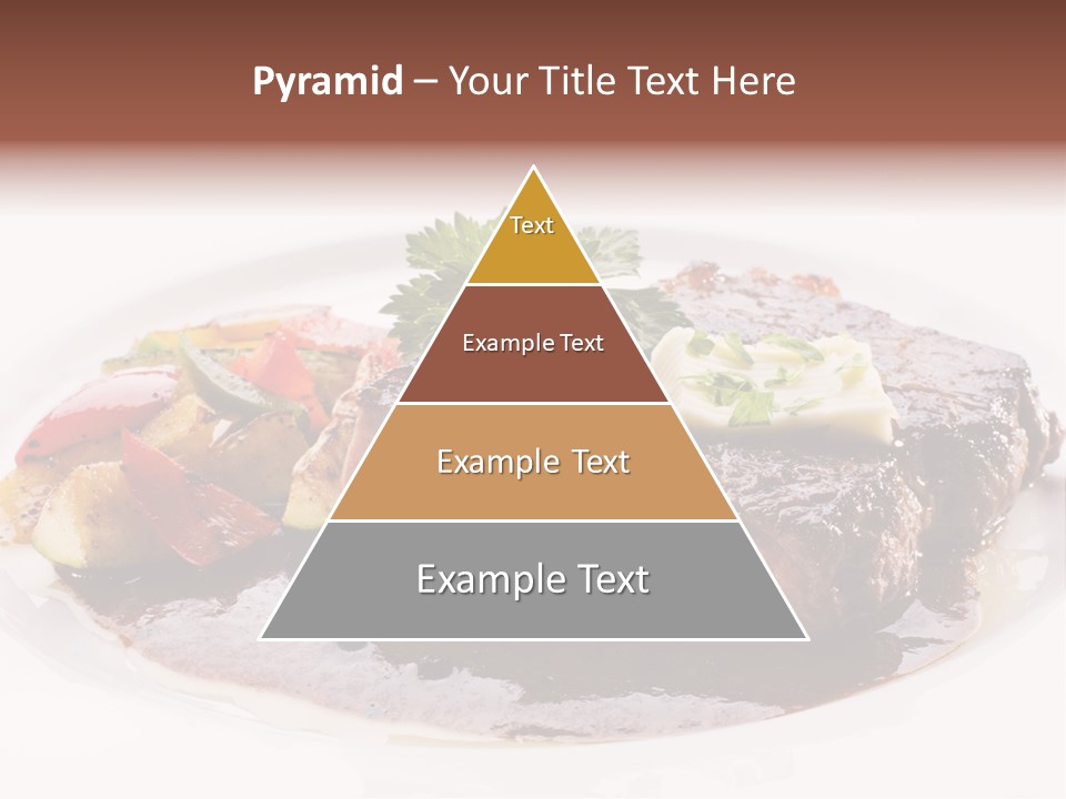 Steak On A Plate PowerPoint Template