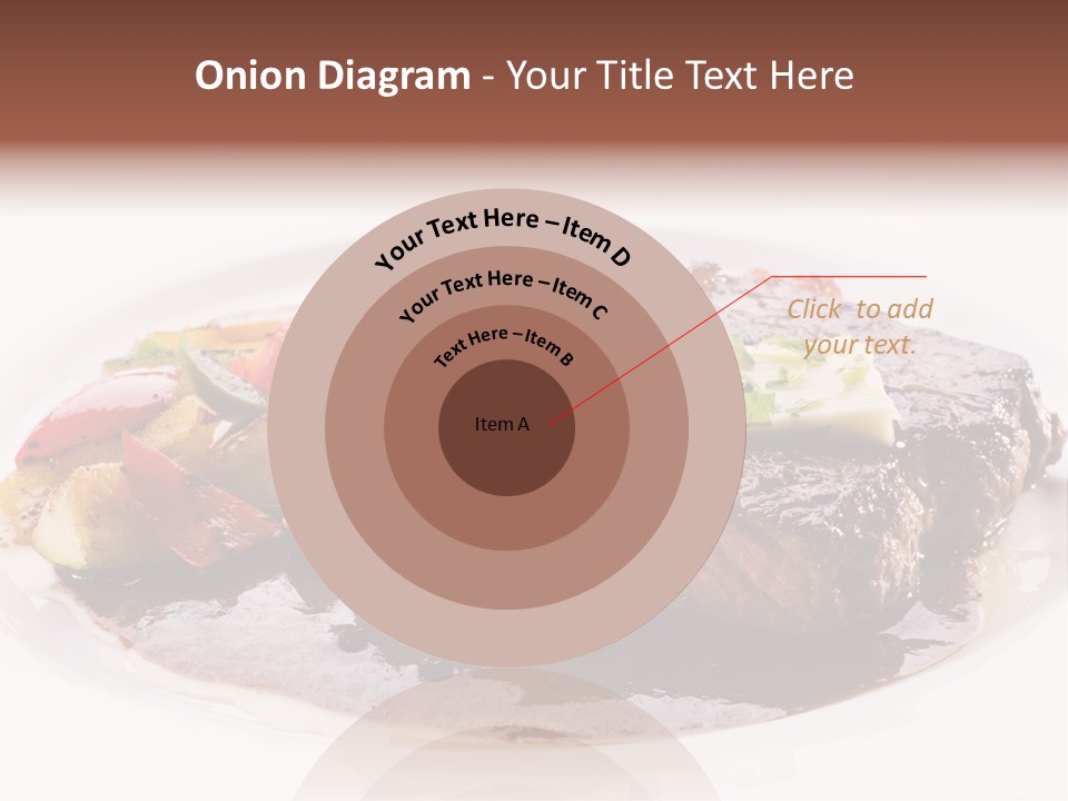 Steak On A Plate PowerPoint Template