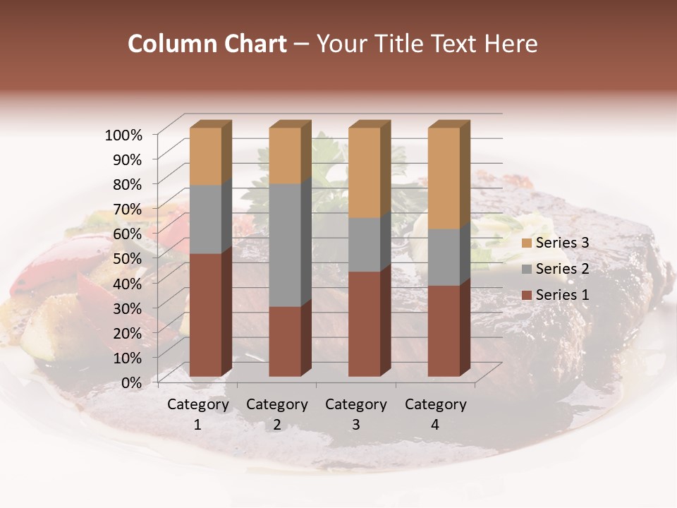 Steak On A Plate PowerPoint Template