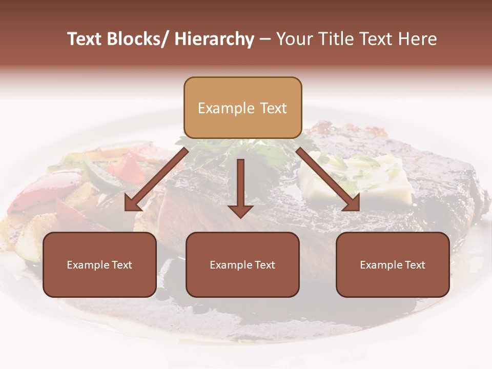 Steak On A Plate PowerPoint Template