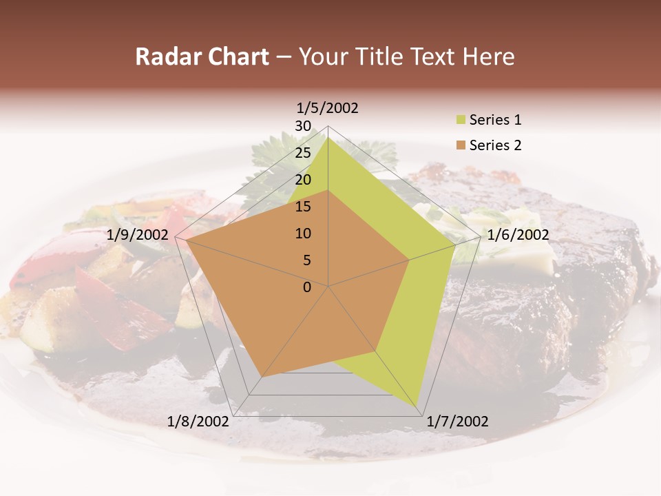 Steak On A Plate PowerPoint Template