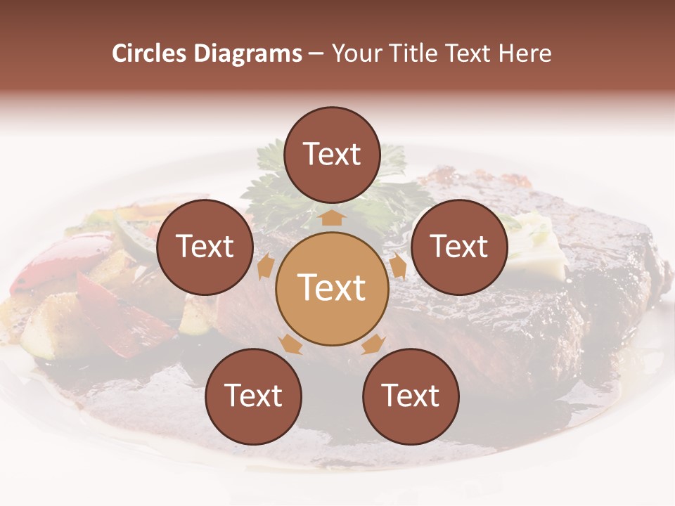 Steak On A Plate PowerPoint Template
