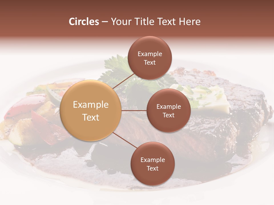 Steak On A Plate PowerPoint Template
