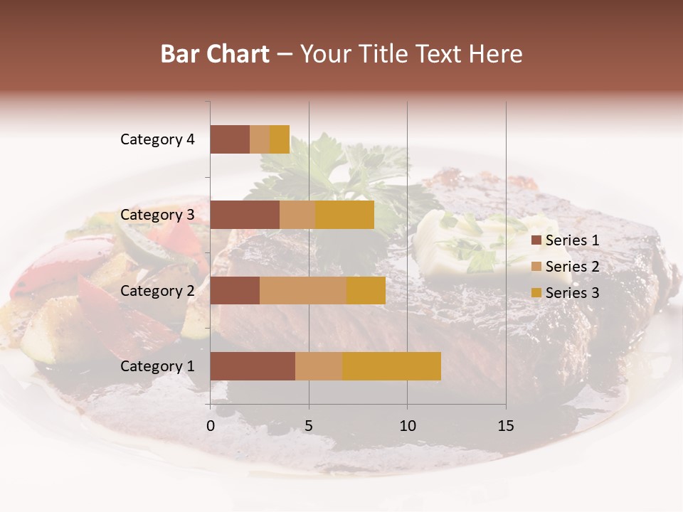 Steak On A Plate PowerPoint Template