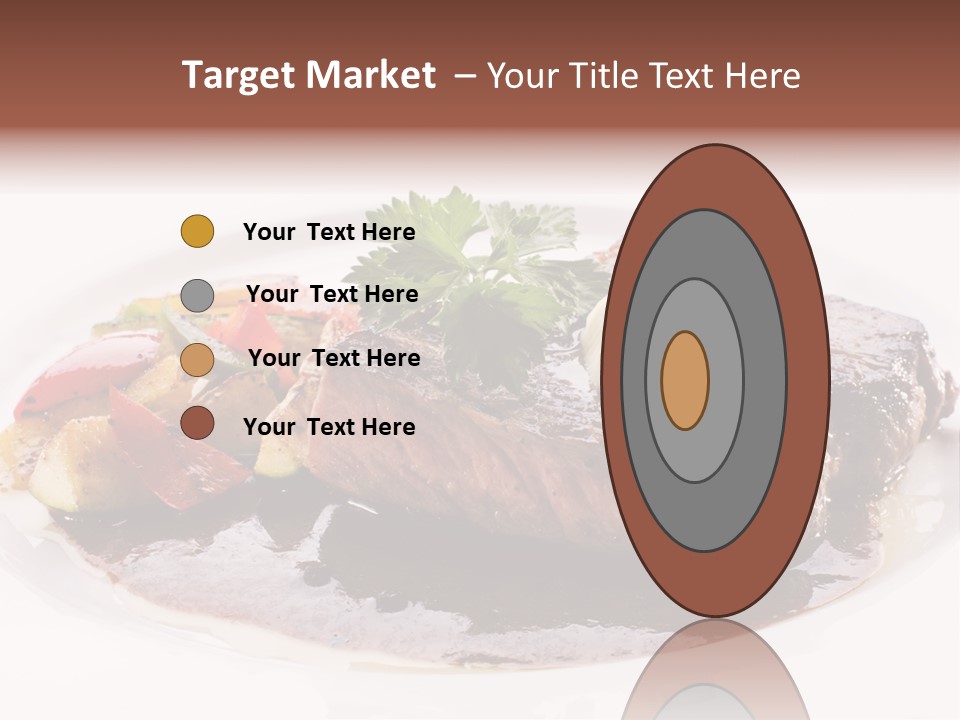 Steak On A Plate PowerPoint Template