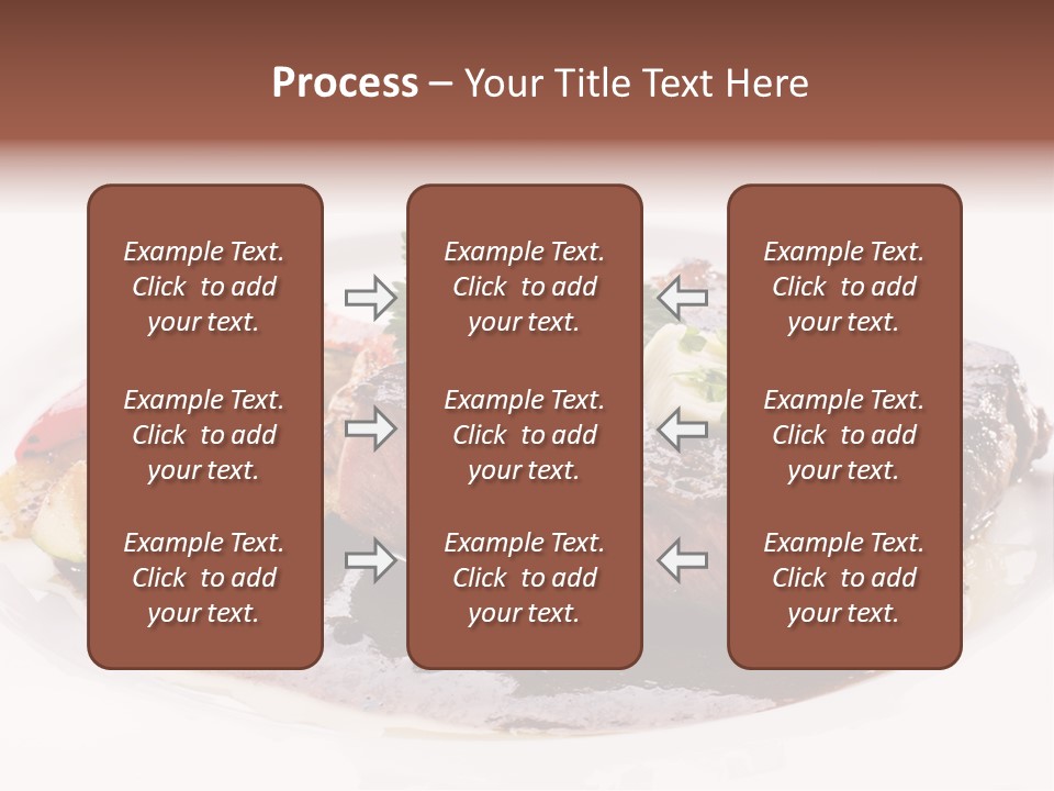 Steak On A Plate PowerPoint Template