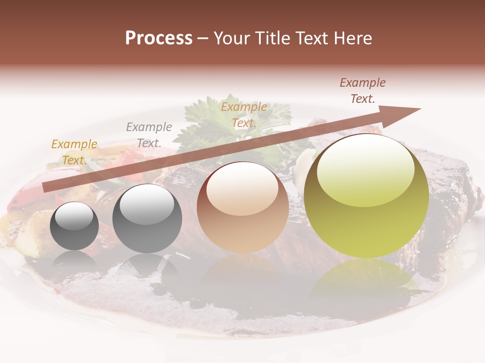 Steak On A Plate PowerPoint Template