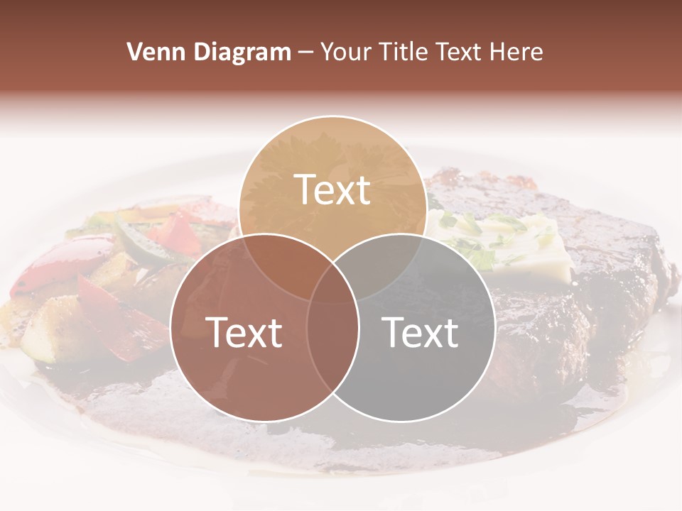 Steak On A Plate PowerPoint Template
