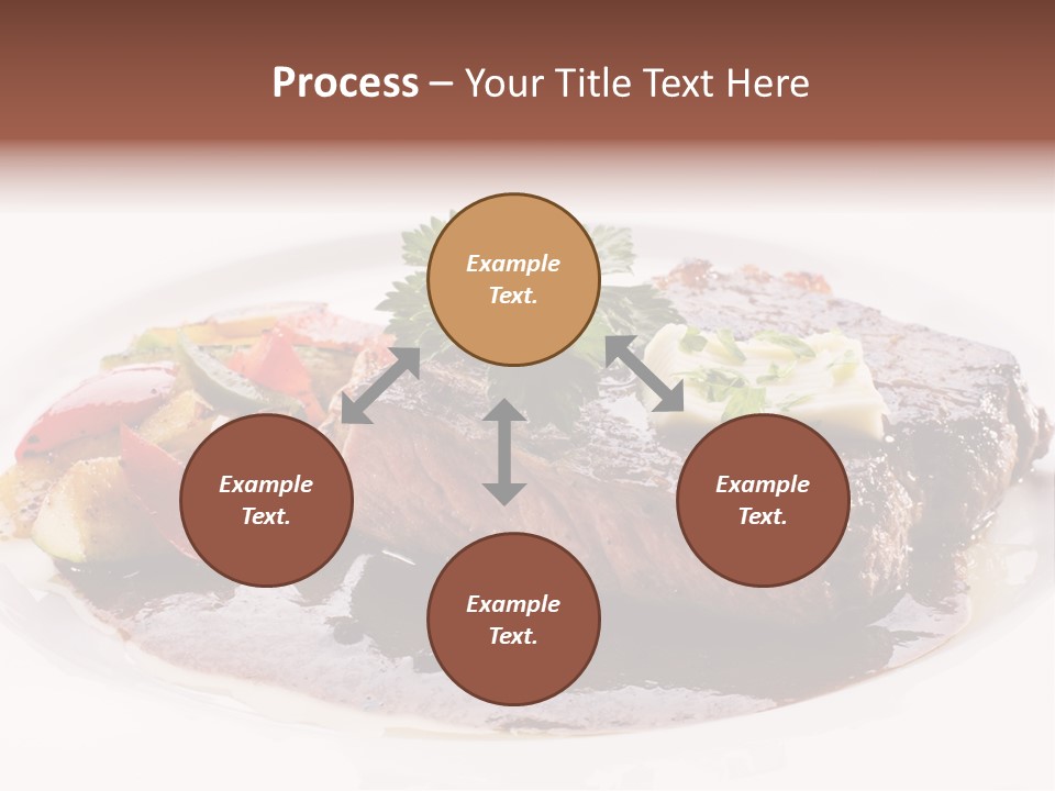 Steak On A Plate PowerPoint Template