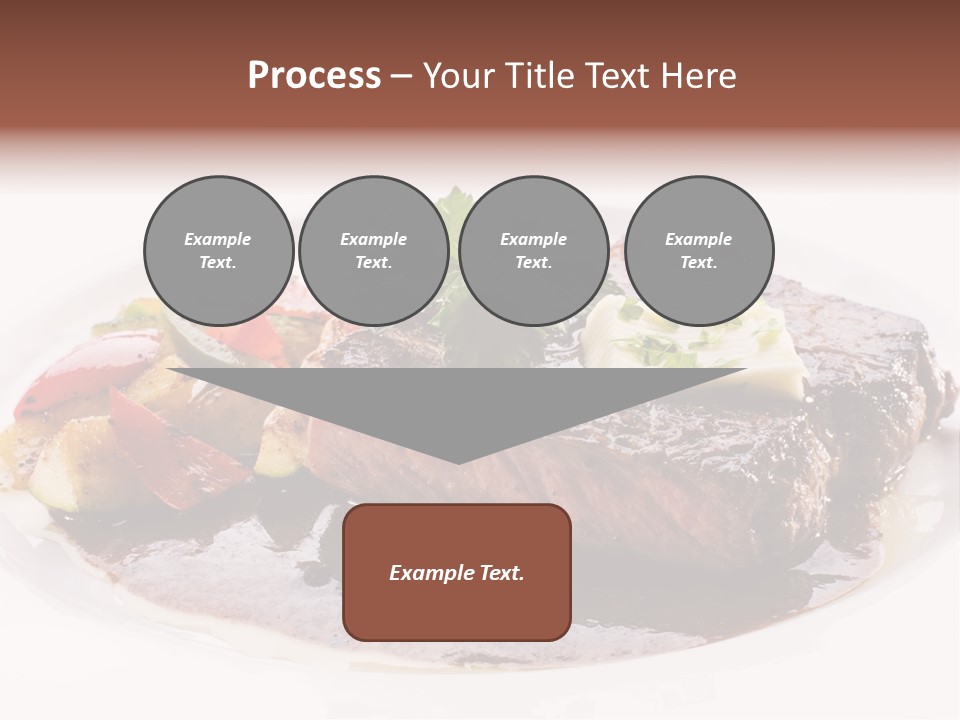 Steak On A Plate PowerPoint Template
