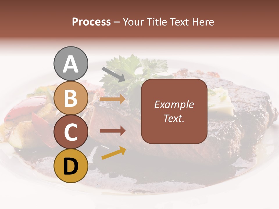 Steak On A Plate PowerPoint Template