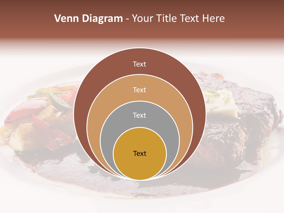 Steak On A Plate PowerPoint Template