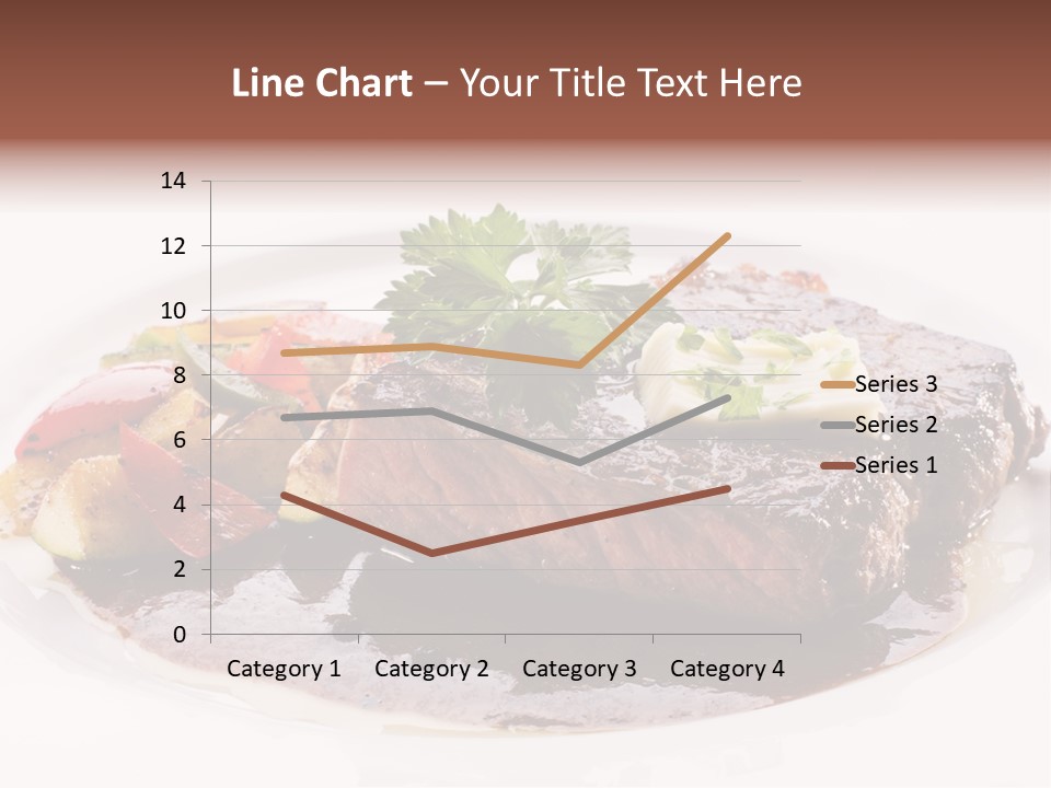 Steak On A Plate PowerPoint Template