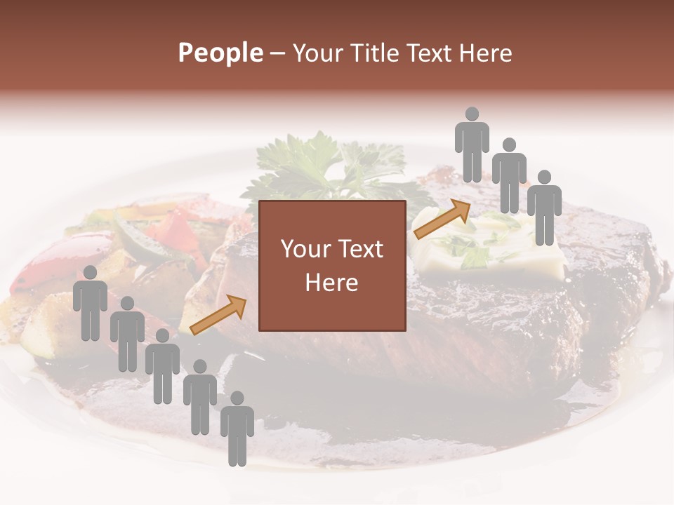 Steak On A Plate PowerPoint Template