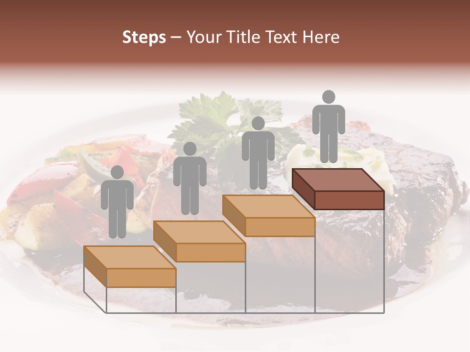 Steak On A Plate PowerPoint Template