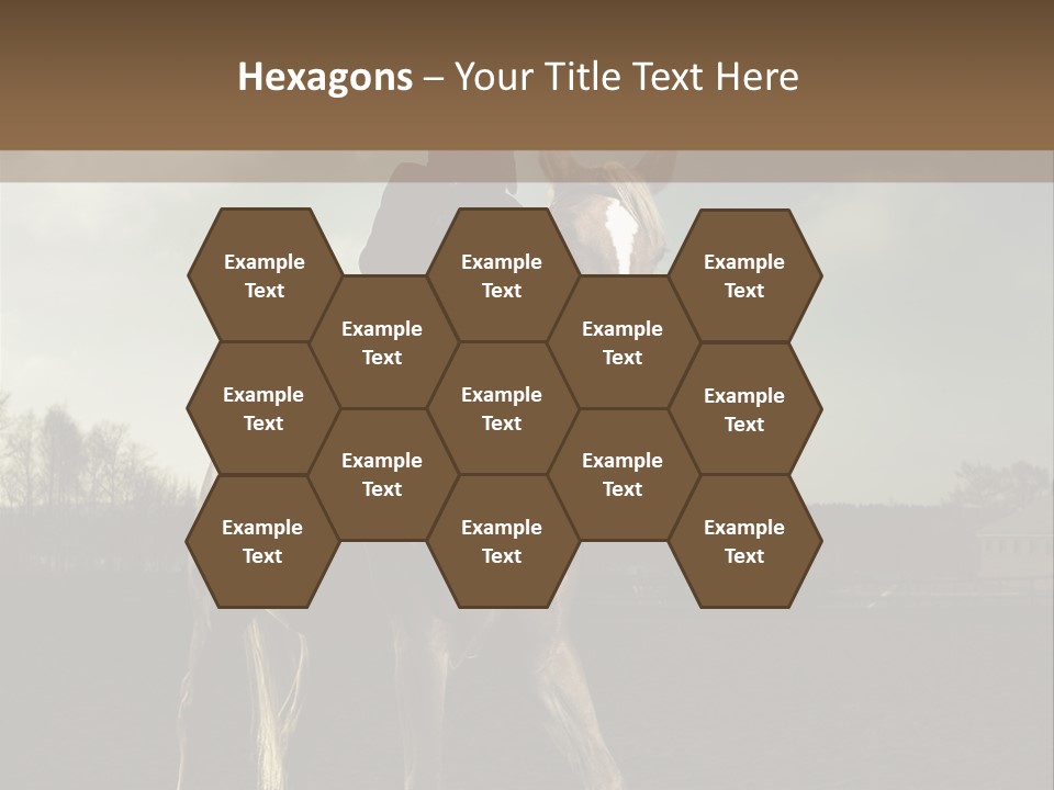 Rider Horse PowerPoint Template