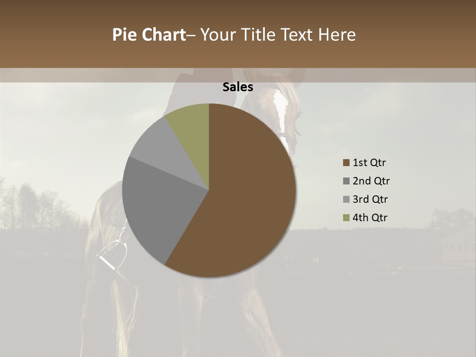 Rider Horse PowerPoint Template