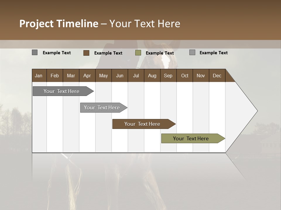 Rider Horse PowerPoint Template