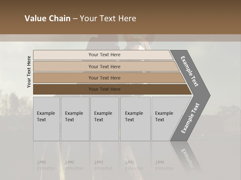 Rider Horse PowerPoint Template