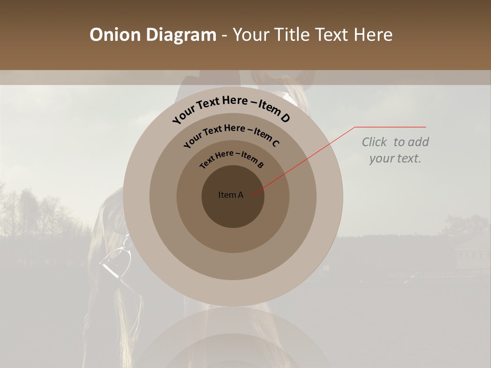 Rider Horse PowerPoint Template