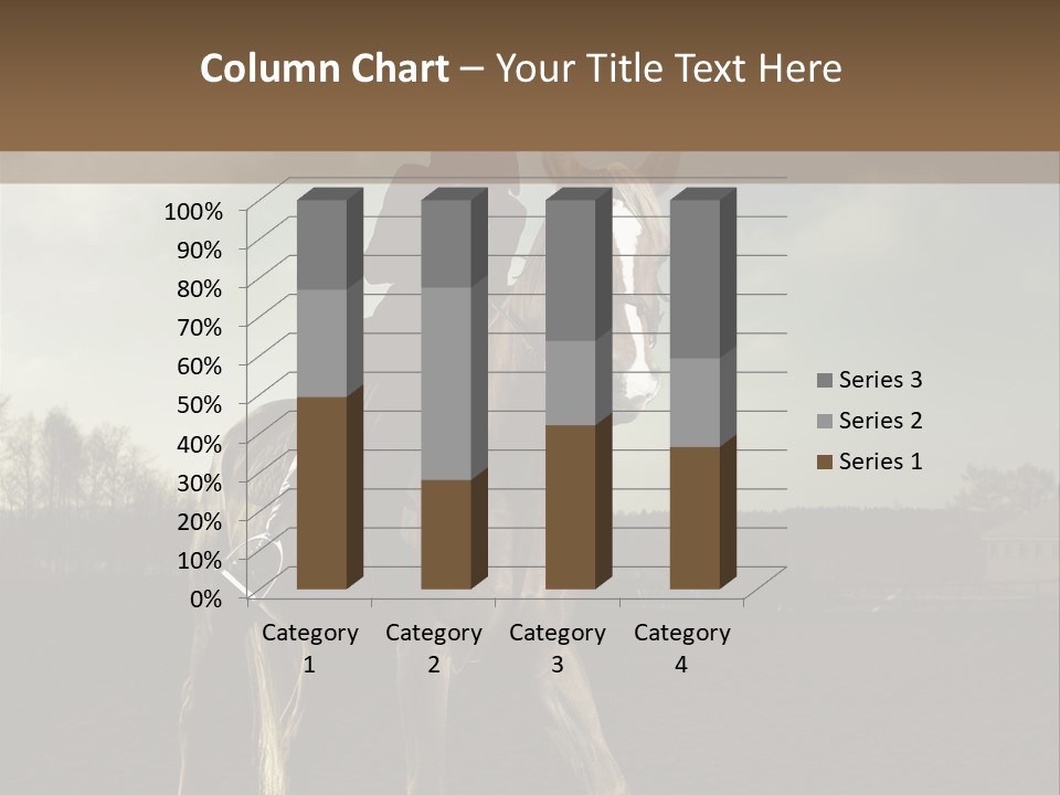 Rider Horse PowerPoint Template
