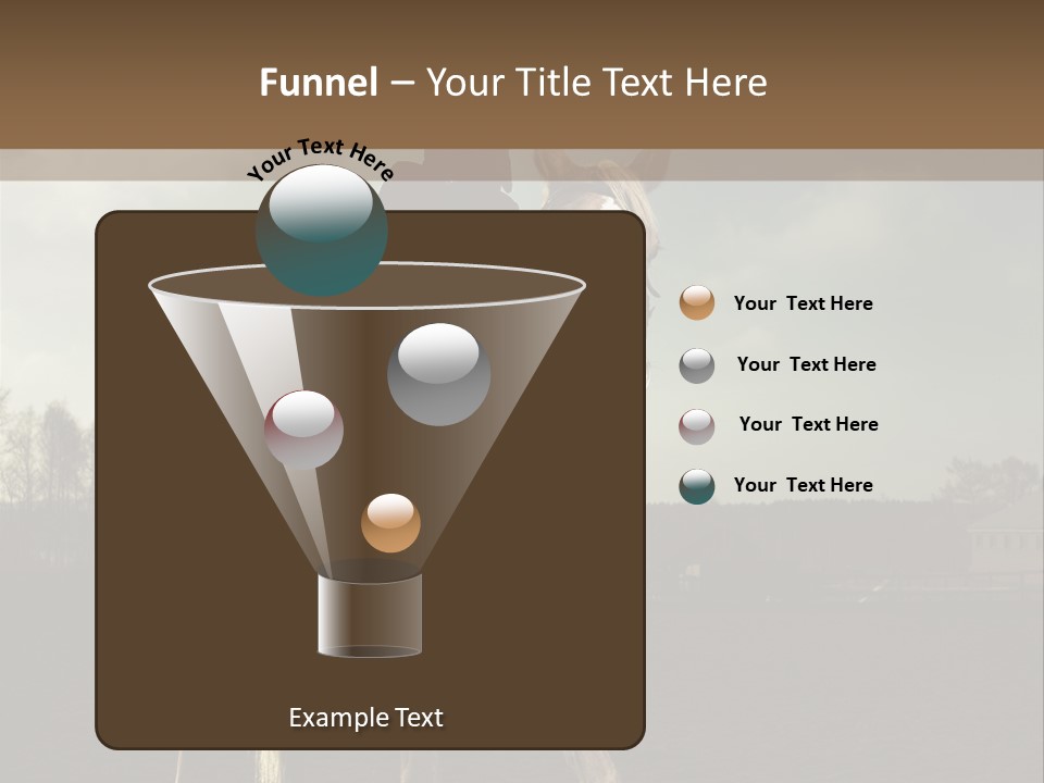 Rider Horse PowerPoint Template