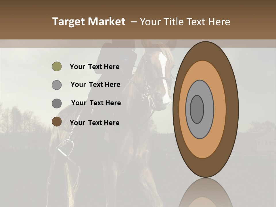 Rider Horse PowerPoint Template