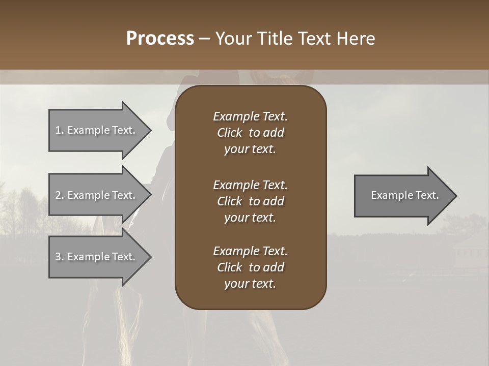 Rider Horse PowerPoint Template