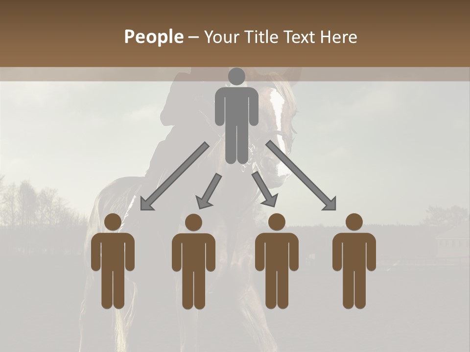 Rider Horse PowerPoint Template