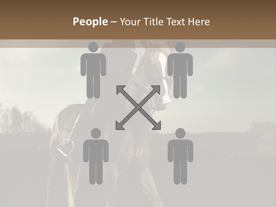 Rider Horse PowerPoint Template