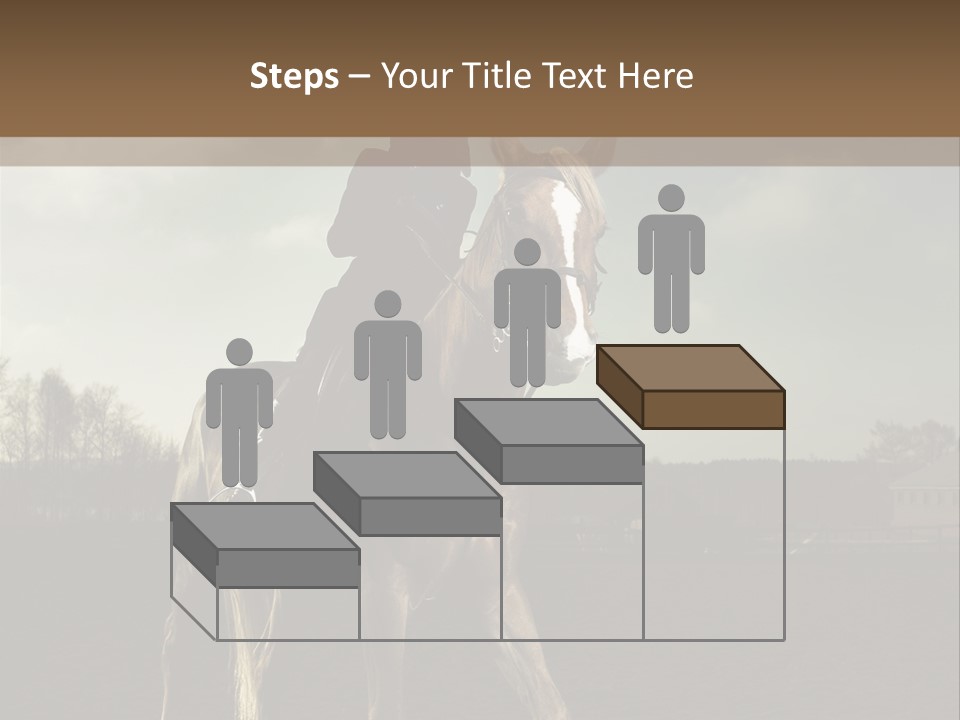 Rider Horse PowerPoint Template